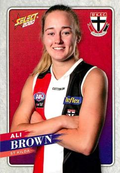 2020 Select Footy Stars #215 Ali Brown Front